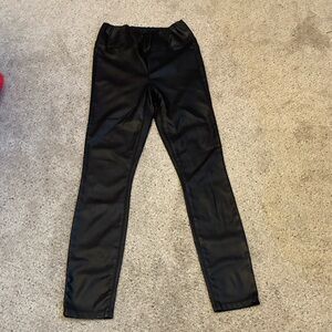 MOTHER Black Skinny Pants